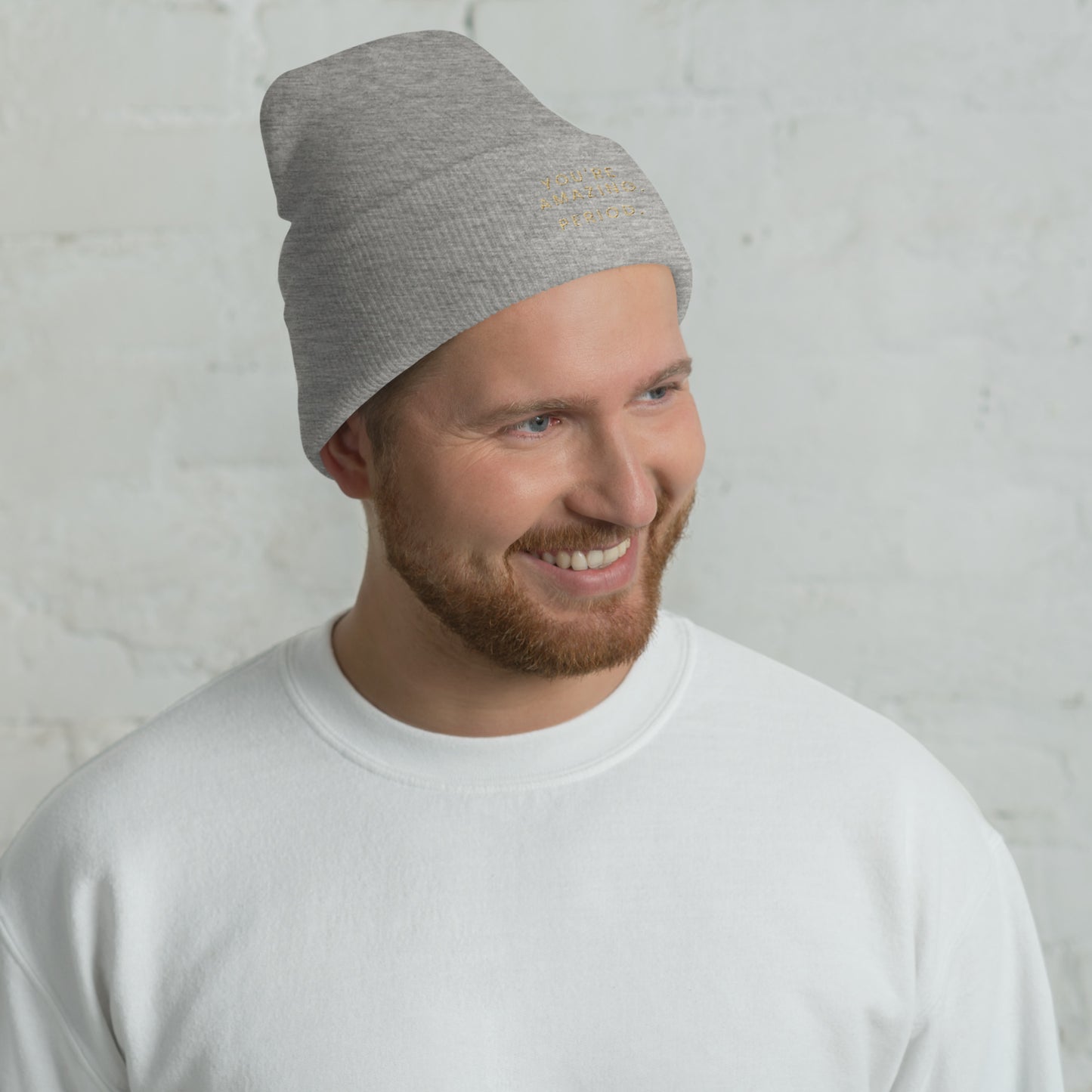 You're Amazing, Period. – Beanie | Nordic Soul Prints