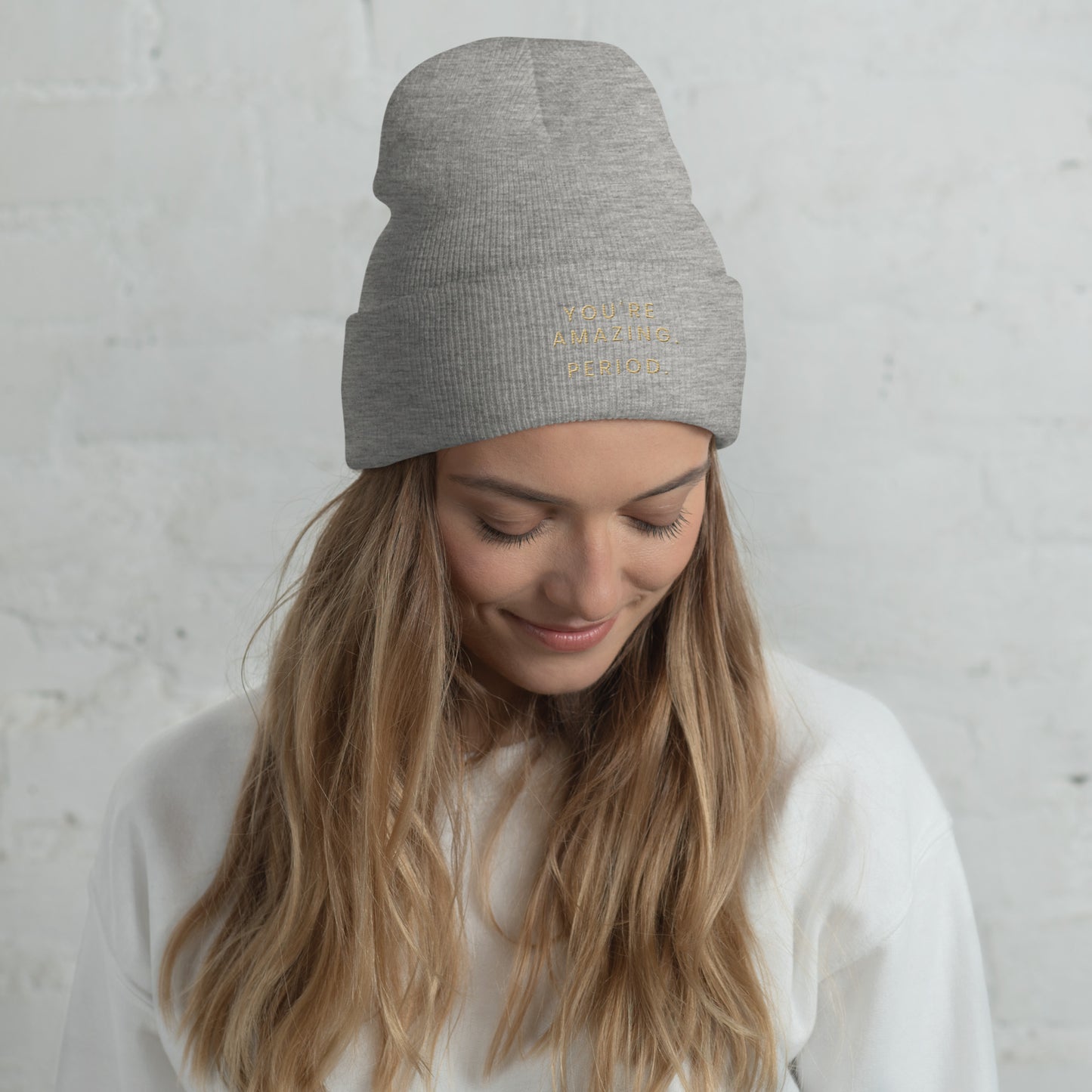 You're Amazing, Period. – Beanie | Nordic Soul Prints