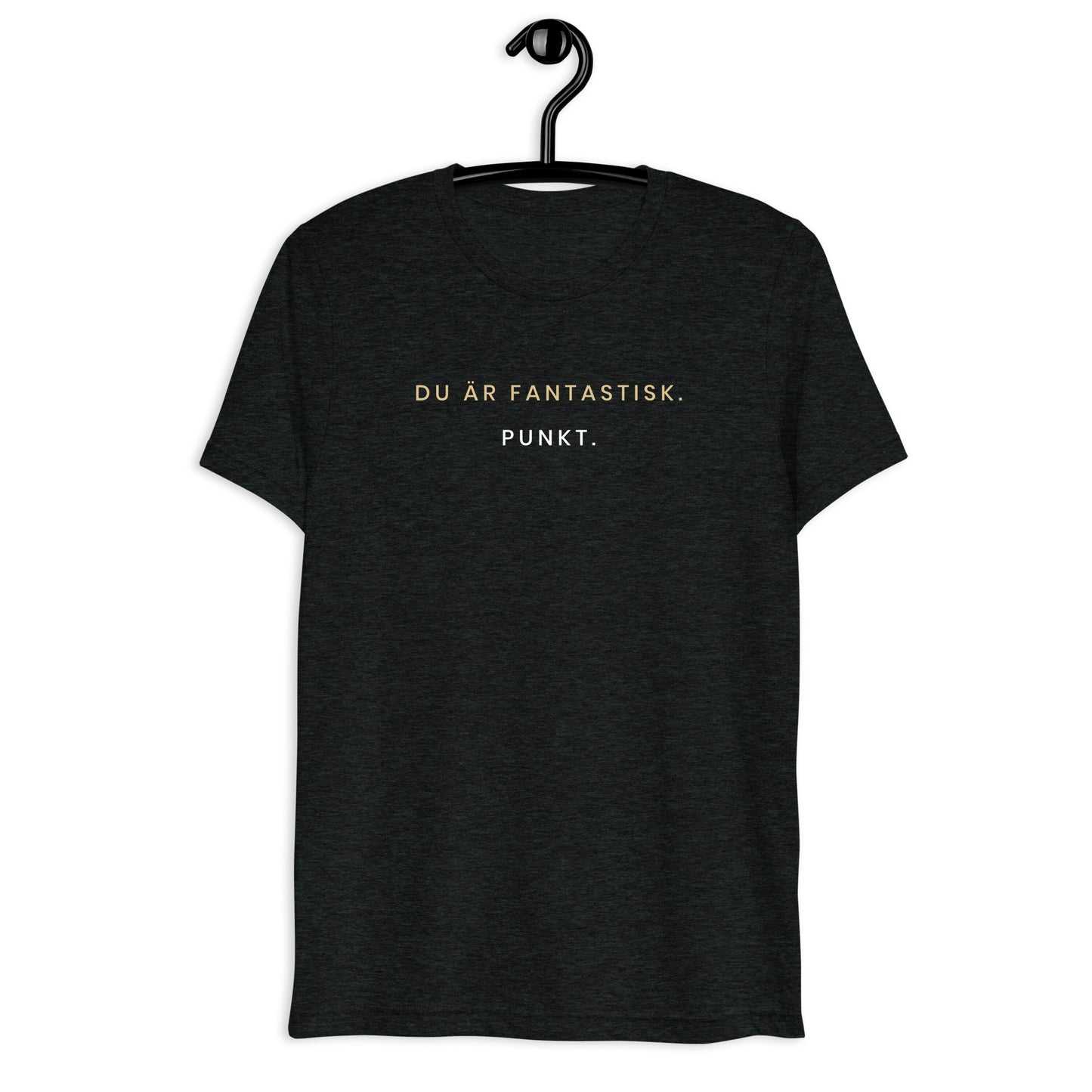 Du är fantastisk. Punkt. – T-shirt | Dark